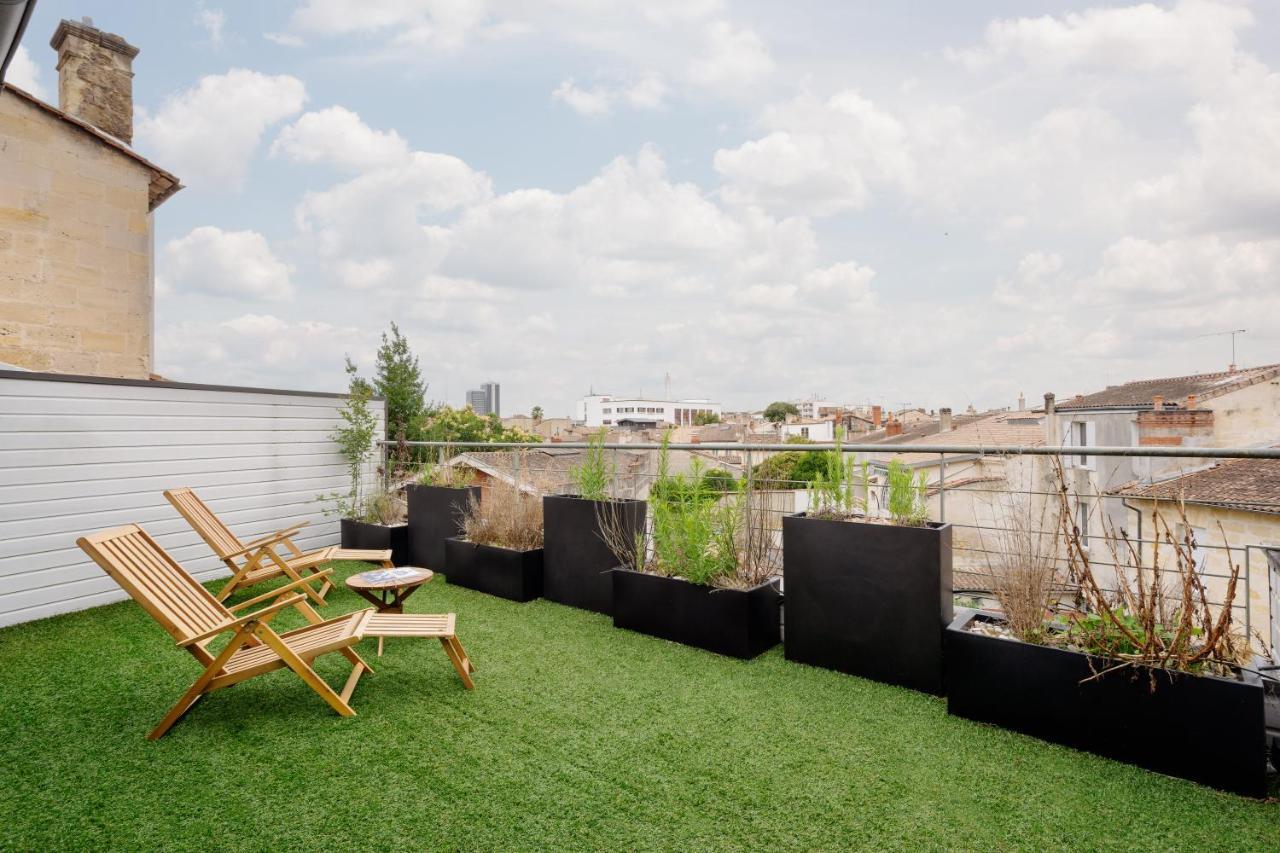 Edgar Suites - Bordeaux Meriadeck Exterior foto